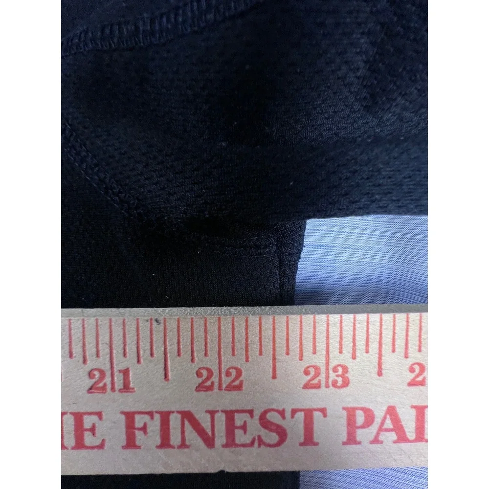 Timberland Mens Black Quarter Zip Pullover Textured Fleece Jacket Large